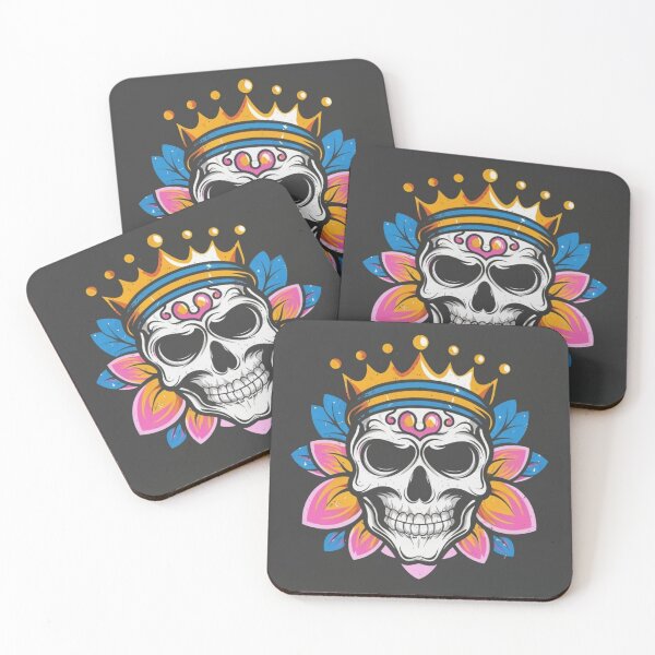 Item preview, Skull in a crown designed and sold by ArtCraftLab.