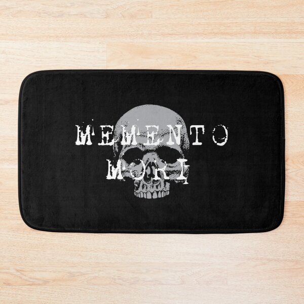 Item preview, Memento Mori V - Latin Phrase On Death Mortality - Gothic Aesthetic Skull  designed and sold by WIZECROW.