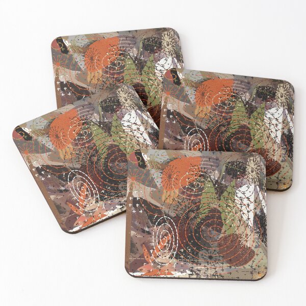 Item preview, Abstract Mixed Media Earthy Colors designed and sold by Cato99.