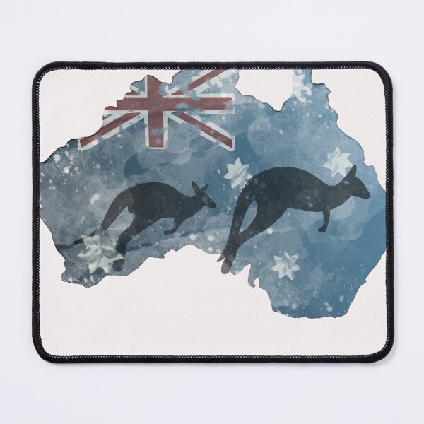 Item preview, Australia Day Map designed and sold by hemp3x.