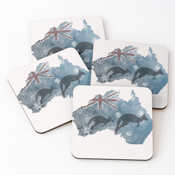 Item preview, Australia Day Map designed and sold by hemp3x.