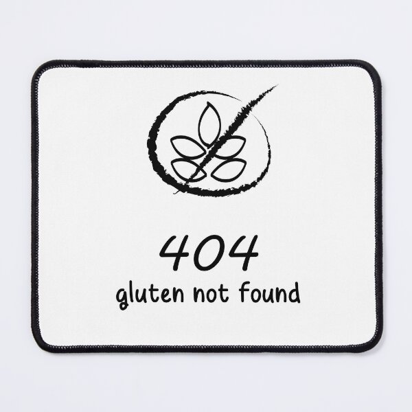 Item preview, 404 gluten not found with icon designed and sold by TheSpecialDiet.