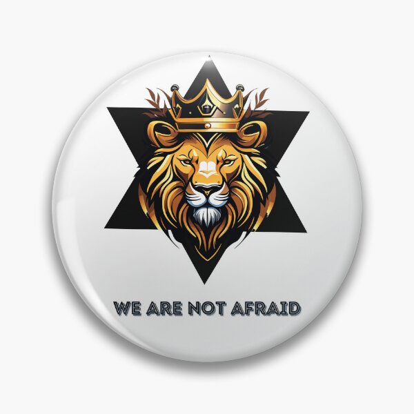 Item preview, We Are Not Afraid. Lion of Judah. designed and sold by masha-arts.