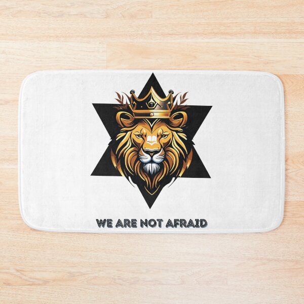 Item preview, We Are Not Afraid. Lion of Judah. designed and sold by masha-arts.