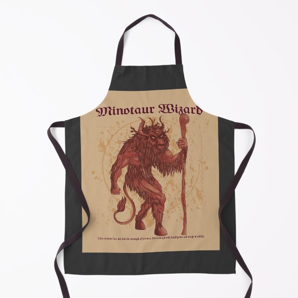 Item preview, Minotaur wizard  designed and sold by AlchemistAndCo.