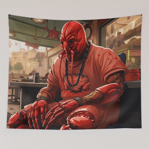 Item preview, Lobster | Hip Hop style designed and sold by ComicsFactory.