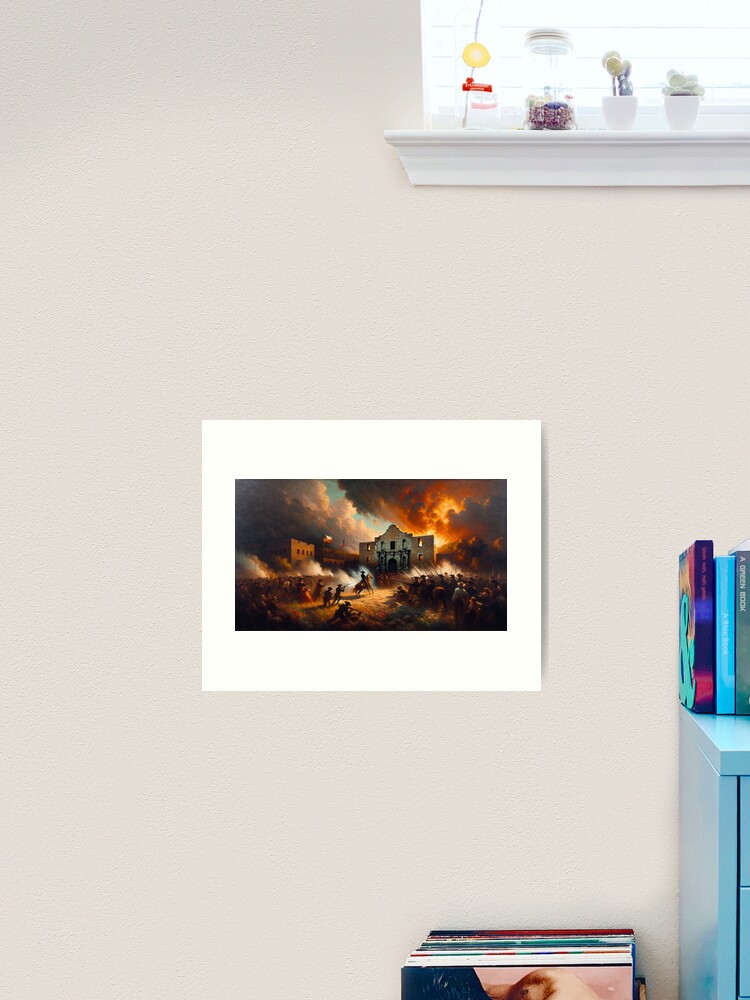 Thumbnail 1 of 3, Art Print, Historic Struggle Series: Artistic Imagination Collection designed and sold by BurrisGallery.