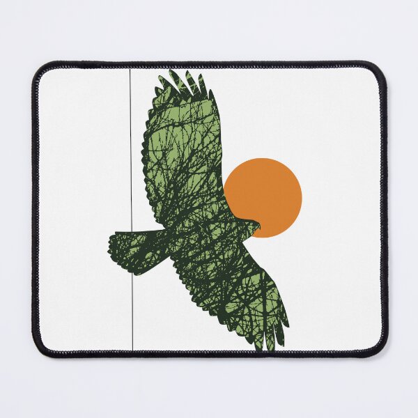Item preview, Common Buzzard in Green designed and sold by kataszep.