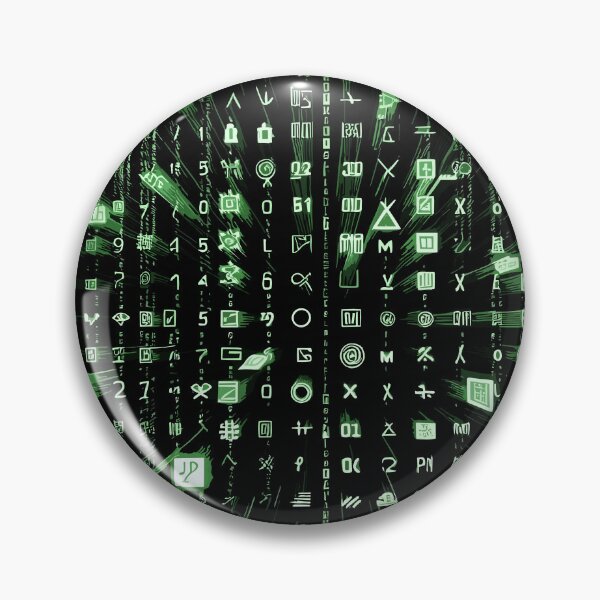 Artikelvorschau, Digitale Matrixcode-Flut entworfen und verkauft von EnigmaGallery.