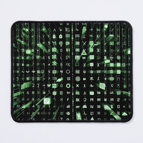 Item preview, Digital Matrix Code Deluge designed and sold by EnigmaGallery.