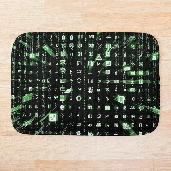 Item preview, Digital Matrix Code Deluge designed and sold by EnigmaGallery.