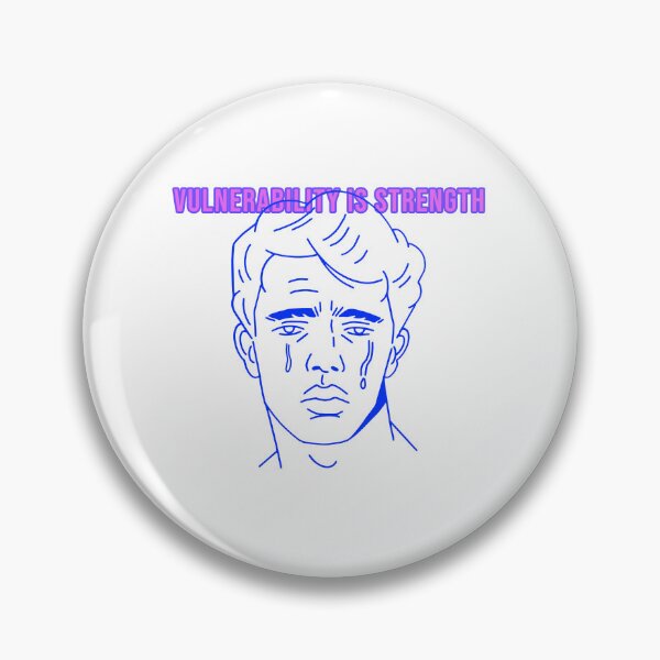 Item preview, Vulnerability is Strength : Men's Mental Health designed and sold by bigEarth715.
