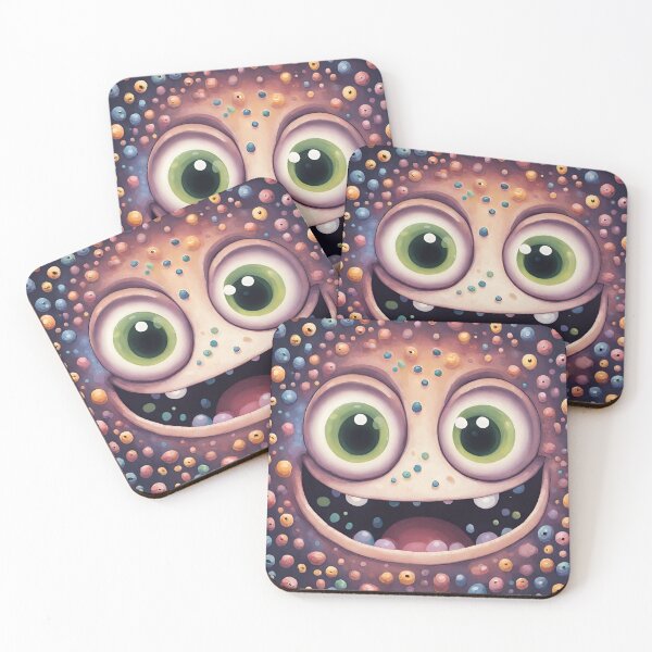 Item preview, smiling microbiome designed and sold by Vilemo.