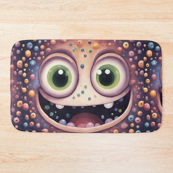 Item preview, smiling microbiome designed and sold by Vilemo.