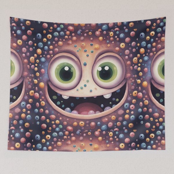 Item preview, smiling microbiome designed and sold by Vilemo.