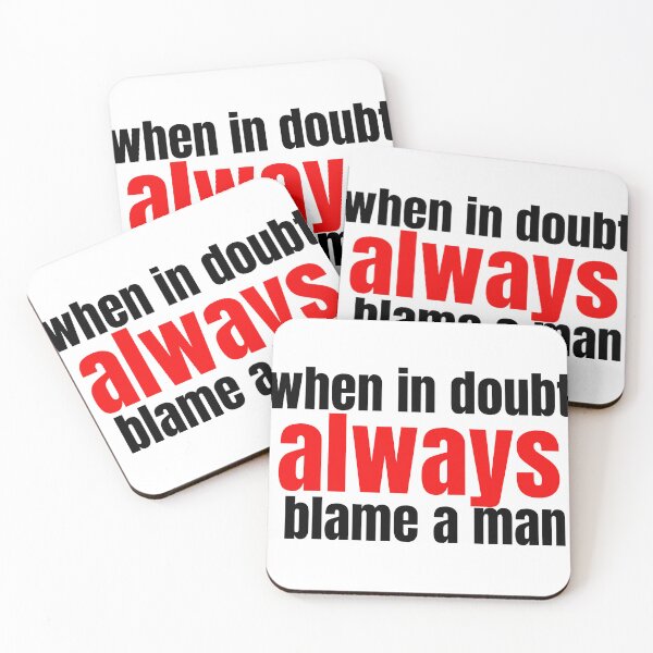 Item preview, when in doubt always blame a man designed and sold by BYTRINOOO.