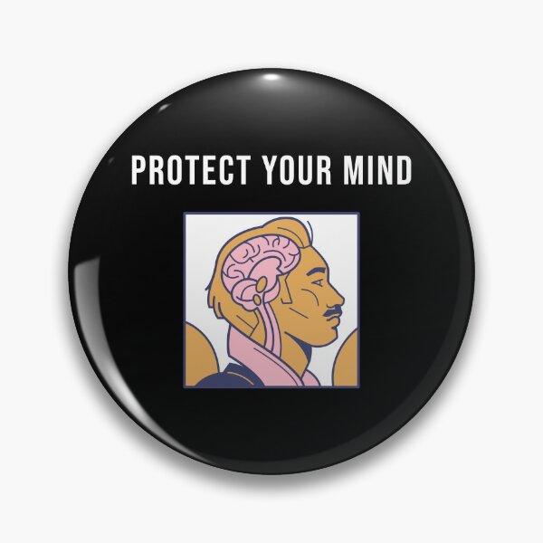 Item preview, Protect Your Mind: Men's Mental Health designed and sold by bigEarth715.