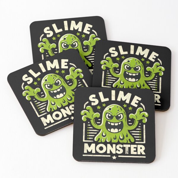Item preview, Slime Monster Fun Cute Horror Green Monster Graphic designed and sold by SpookshowDesign.