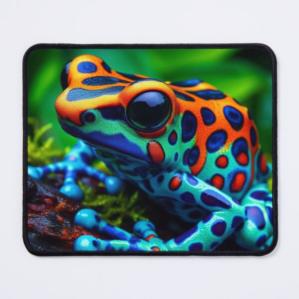 Aperçu de l'œuvre Image de grenouille colorée et belle créée et vendue par B-UTIFUL.