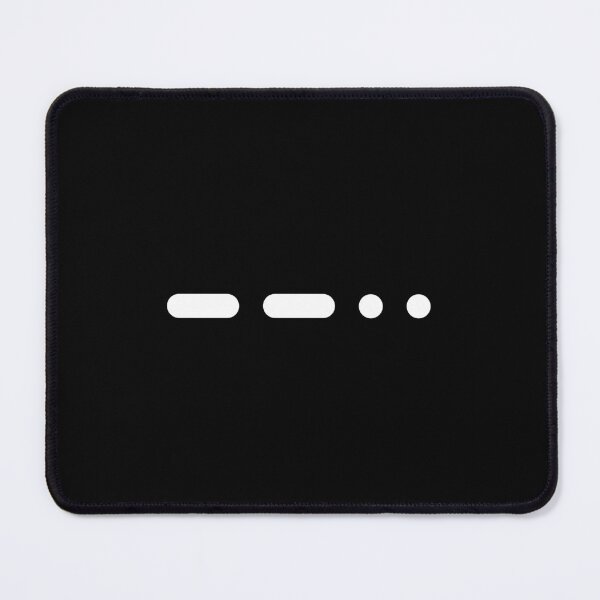 Item preview, Letter Z in White Learn Morse Code Alphabet designed and sold by AnnSign.