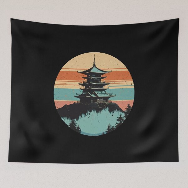 Item preview, Japanese sunset designed and sold by ArtCraftLab.