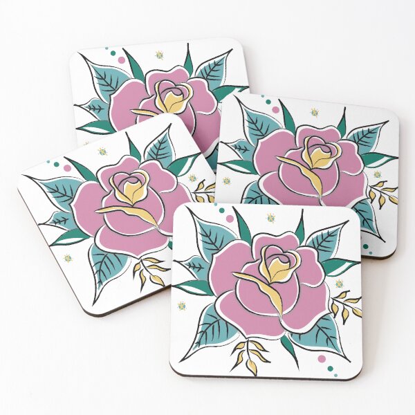 Item preview, Traditional Tattoo Style Rose designed and sold by Tommys-pizza.