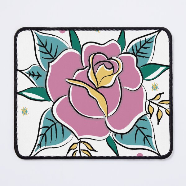 Item preview, Traditional Tattoo Style Rose designed and sold by Tommys-pizza.