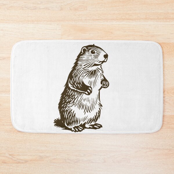 Item preview, Vintage Groundhog Illustration designed and sold by ValentinaHramov.