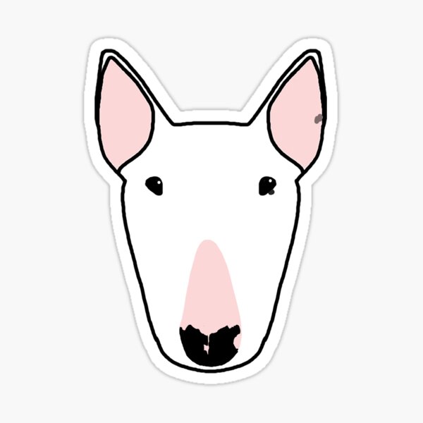 Item preview, Daisy The Bull Terrier designed and sold by emilydevineart.