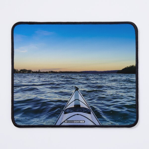 Item preview, Laptop Skin Kayak Waves Sunset designed and sold by KayakSight.