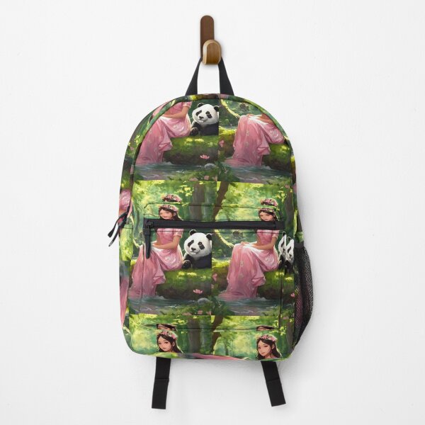 Item preview, Girl with cute Panda designed and sold by RaF71PrO.