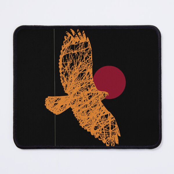 Item preview, Common Buzzard in Red and Orange designed and sold by kataszep.