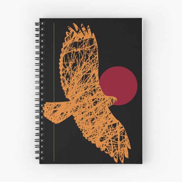 Item preview, Common Buzzard in Red and Orange designed and sold by kataszep.