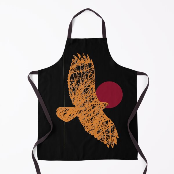 Item preview, Common Buzzard in Red and Orange designed and sold by kataszep.