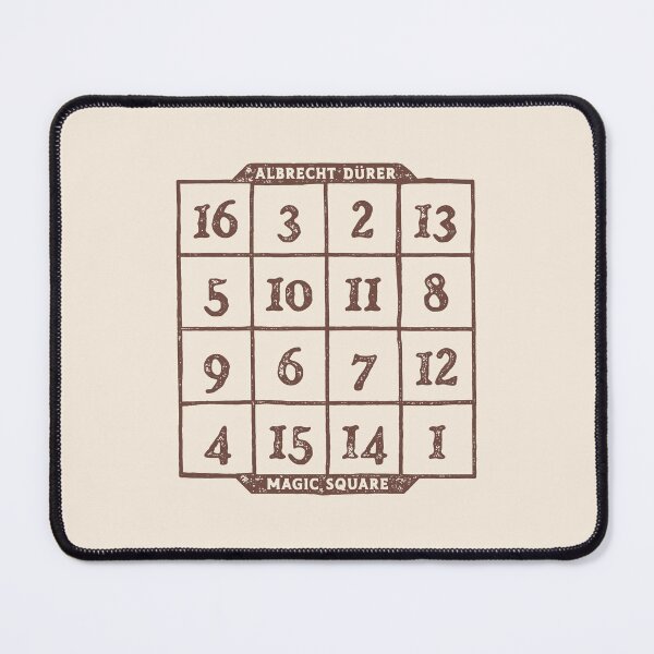Item preview, Albrecht Dürer Square Mystery designed and sold by Geek Updated.