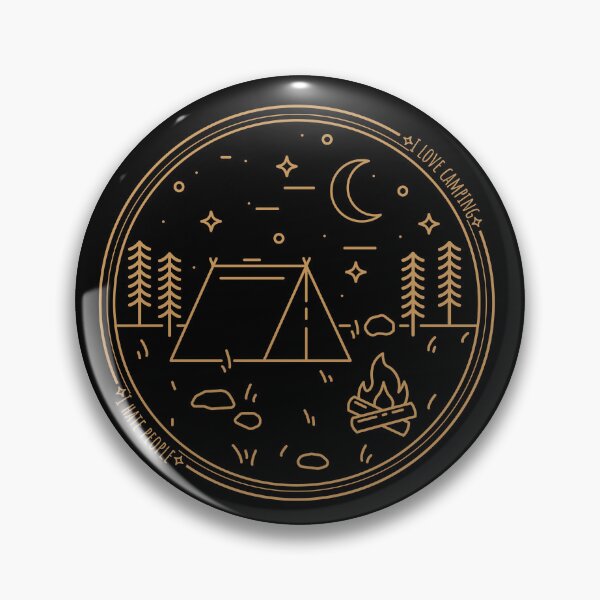 Item preview, I Hate People I Love Camping designed and sold by AniArtPL.