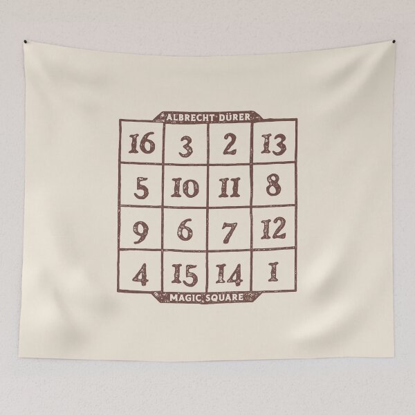 Item preview, Albrecht Dürer Square Mystery designed and sold by Geek Updated.