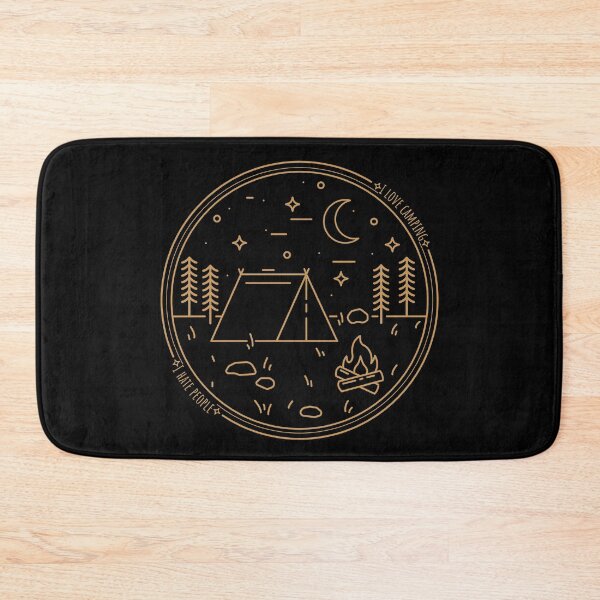 Item preview, I Hate People I Love Camping designed and sold by AniArtPL.