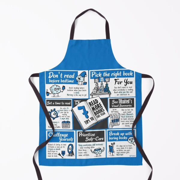 Item preview, 7 tips to read more books this year designed and sold by TKsuited.