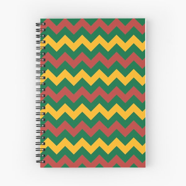 Item preview, Green Yellow Red Lithuania Tricolor Zigzag Line Horizontal Geometric Vibrant Folkloric Baltic Lively Flag Pattern designed and sold by PenguinForests.