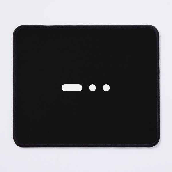 Item preview, Letter D in White Learn Morse Code Alphabet designed and sold by AnnSign.