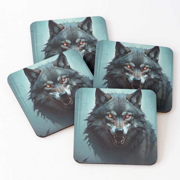 Item preview, Mythical wolf designed and sold by wolfgangrainer.