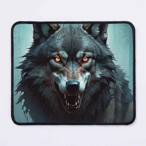 Item preview, Mythical wolf designed and sold by wolfgangrainer.