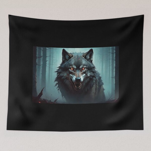 Item preview, Mythical wolf designed and sold by wolfgangrainer.