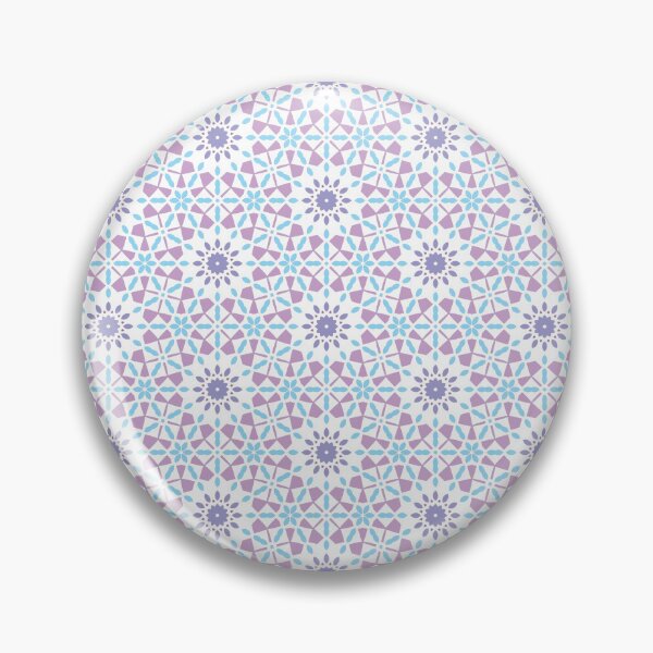 Item preview, A pattern of pink and blue flowers designed and sold by johndesign88.