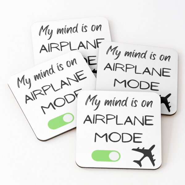 Item preview, Mind on Airplane Mode designed and sold by MangoWifi831.