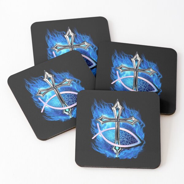 Item preview, Cross & Ichthus/ Ichthys designed and sold by Tripp Art Studio.