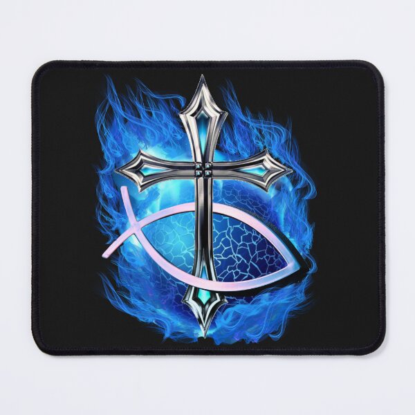 Item preview, Cross & Ichthus/ Ichthys designed and sold by Tripp Art Studio.