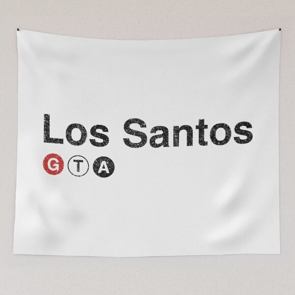 Item preview, Los Santos (Variant) designed and sold by huckblade.
