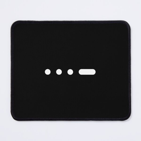Item preview, Letter V in White Learn Morse Code Alphabet designed and sold by AnnSign.